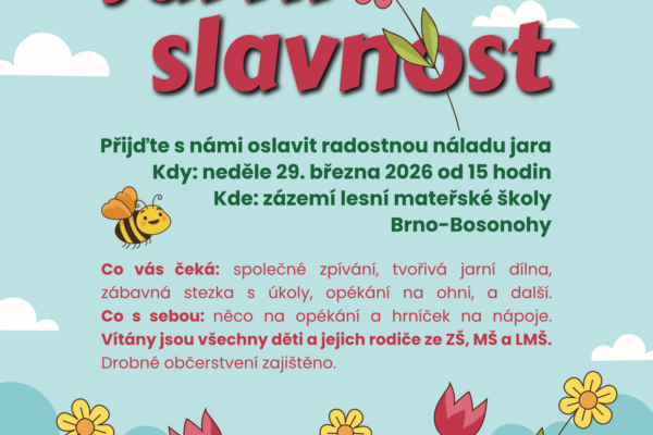 Jarní slavnost 29. 3. 2026